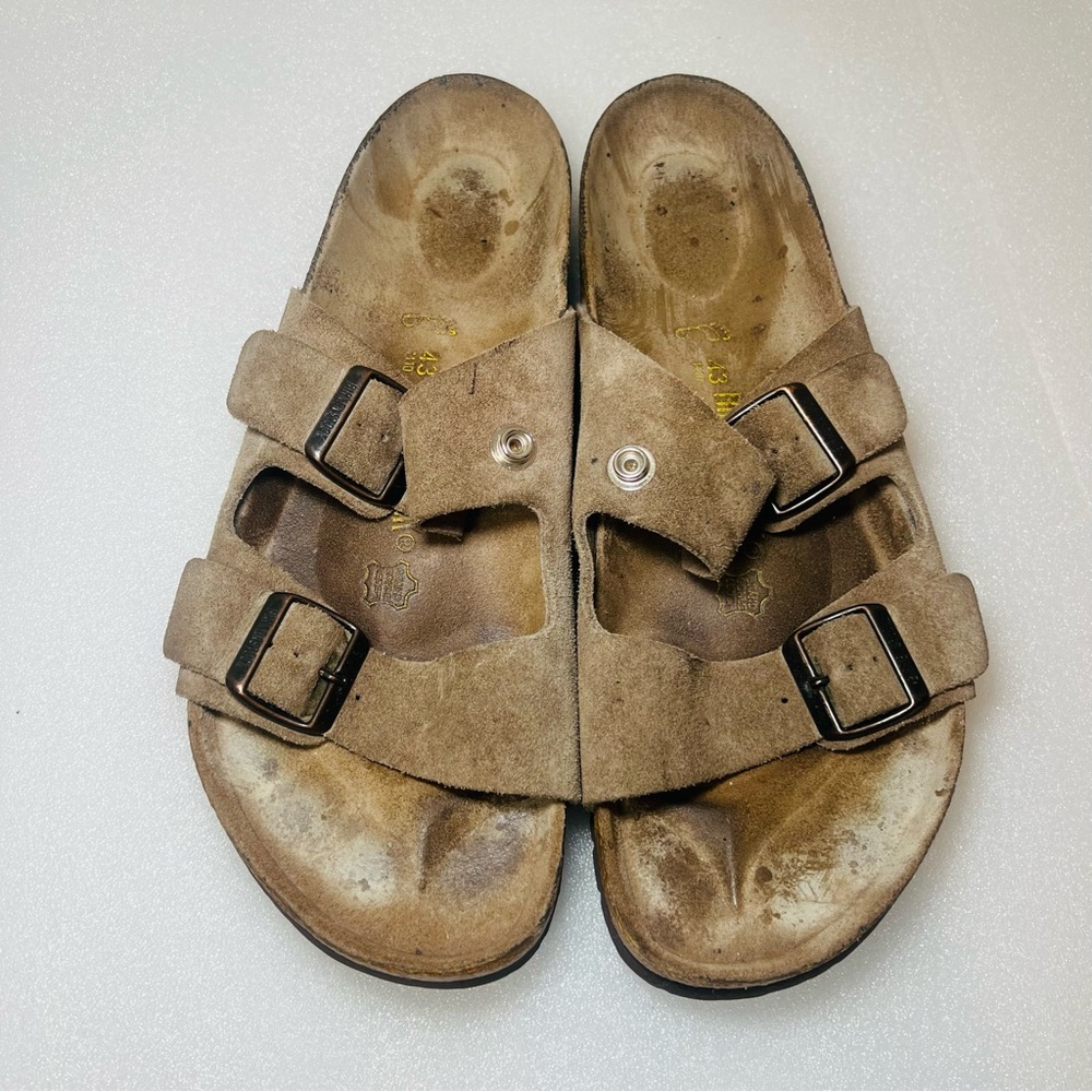 BIRKENSTOCK Arizona suede sandals 43 - Picture 2 of 9